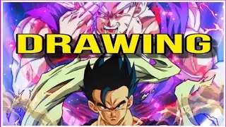 Drawing Gohan Beast