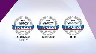 Louis and Peaches Owen Heart Hospital US News and World Report Award