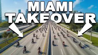 This MASSIVE Miami SurRon Rideout Was Insane // 700 People?!