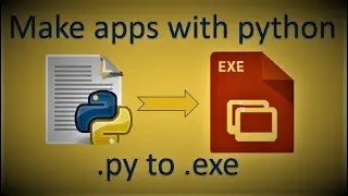 How to make desktop apps with python || Convert .py  to .exe without any system dependencies || 