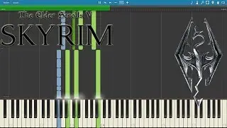 Skyrim - Dragonborn [Piano Tutorial]