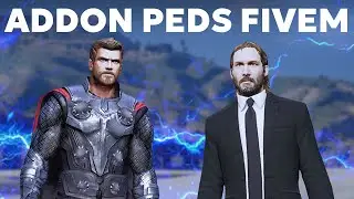 How To Install ADDON PEDS in FIVEM (HINDI)