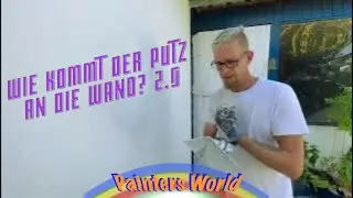 CRASHKURS #2 ❗️Putz auftragen und strukturieren
