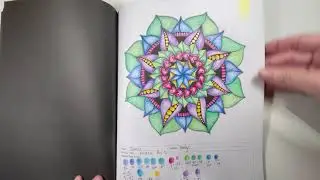 Hand Drawn Mandalas- Flip and Finished Pages