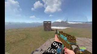 RUST Anti-Raid Lag Machine 90 FPS to 20 FPS (2025)