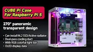 CUBE Pi Protective Case For Raspberry Pi 5