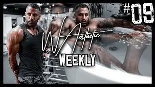 AESTHETIC WEEKLY - ICE BATH CHALLENGE FT. MACHINE MENTALITY PRE-WORKOUT BY WAHEED AESTHETIC!!!