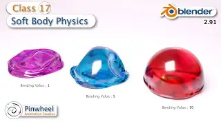 Blender 2.91 | Class 17 - Soft body physics by Rohan Rahule | Pinwheel Animation Studios