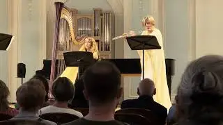 C.Debussy, Sonata for Flute, Viola, and Harp, 1 mov. 1915