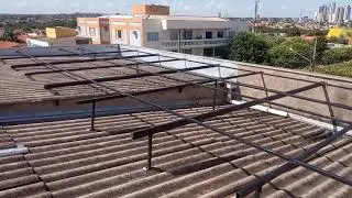 Estrutura pra placa solar