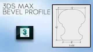 Bevel profile in 3ds max | how to use bevel modifier in 3ds max | Bevel modifier explained