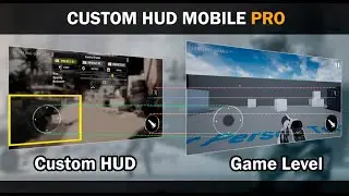 [UE4 and UE5 Marketplace] Custom HUD Mobile PRO - Trailer