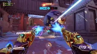 Overextension, risky rez, made the most of it