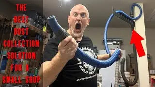DIY Boom Arm - The Best Dust Collection Solution for a Small Shop