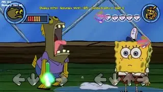 FNF: Funkin For Bikini Bottom VERSION ONE - On Ice (composed by ShroomKaboomZ) (FC)