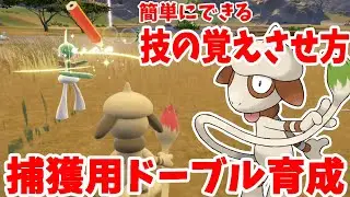 【ポケモンSV】捕獲に超優秀なポケモン育成！捕獲用ドーブルに技を覚えさせる方法とおすすめ育成まとめ【ポケモンスカーレットバイオレット・ゼロの秘宝】