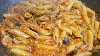 PASTA AND TUNA WITH TOMATO | FoodVlogger