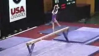 2003 Podium Meet Terin Humphrey Beam