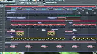 Dj Fadobody - making dubstep in FL STUDIO 10 #3 