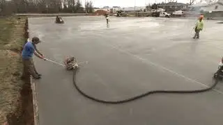 Concrete Worker Blues   Laser Screed Pour
