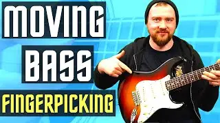 Fingerpicking | Moving Bass Note Guitar Lesson| Hallelujah Tutorial