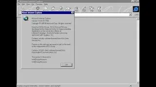Internet Explorer 3.0 in 1996