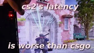 Comparing CS2's latency to CSGO