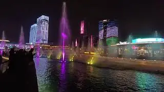 поющие фонтаны Ташкент city . часть 3.