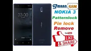 NOKIA 3 | HARD RESET|FACTORY RESET| PATTERN UNLOCK | PIN UNLOCK | IMRANGSM.