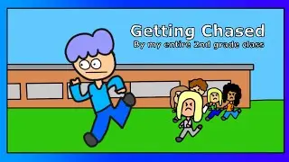 Getting Chased By My Entire 2nd Grade Class