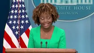 BREAKING: At Press Briefing, Karine Jean-Pierre Announces Kamala Harris Is Now “The President”