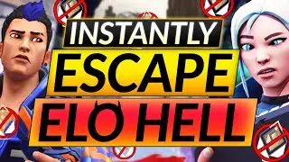 The PROVEN WAY to ESCAPE ELO HELL - BEST Low Elo Tips and Tricks - Valorant Climbing Guide