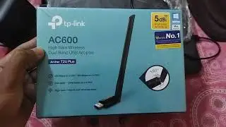 tp-link AC600 High Gain Wireless Dual Band USB Adapter Archer T2U Plus product overview and review