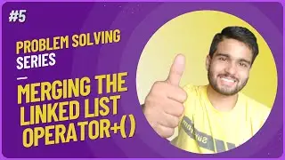 Merging singly linked lists | operator+()  in cpp | concatenation of two list in cpp | linkedlist