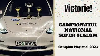 Mașinile electrice au câștigat la Super Slalom