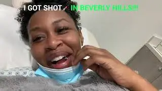 I got shot💉in Beverly Hills!!! - GloZell xoxo