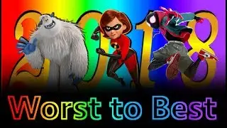 Worst to Best: Animated Films of 2018 (Part 2)
