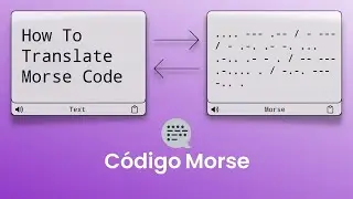 How To Easily Translate Morse Code in ONE Click | Tech Sperm