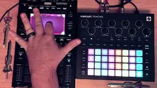 Circuit Tracks though Kaoss Replay (New Found Kaoss)