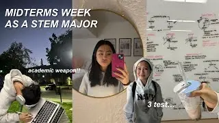 MIDTERMS WEEK (bio major edition) literally dying!
