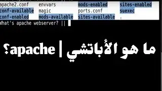 ما هو سيرفر الأباتشي | apache؟
