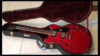 Tokai ES-145 Semi-hollow || UNBOXING || Raw Video