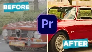 Premiere Pro Color Grade With Halation Effect Workflow