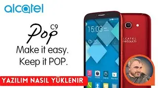 Alcatel One Touch Pop C9 (7047D) yazılım nasıl yüklenir. How to update Alcatel pop c9 firmware