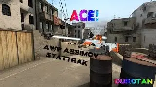 ACE! CS GO! AWP Assimov StaTTrak