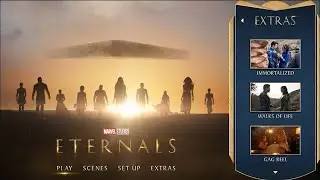 Eternals (2021) - Blu-ray Menu Walkthrough