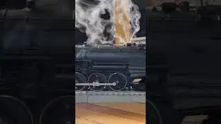 SMOKING WHISTLE ON MODEL TRAIN