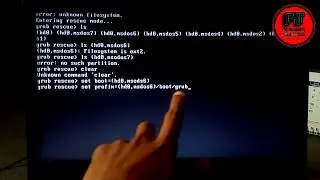 GRUB rescue error message fixed without any software HD