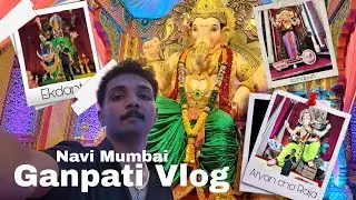 Navi Mumbai Ganpati Bappa | Ganesh Chaturthi 2024 | Vlog 10
