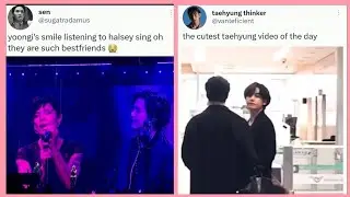 BTS tweets with crackhead energy